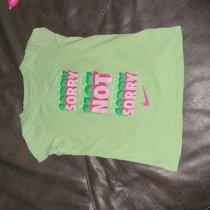 Toddler nike shirt